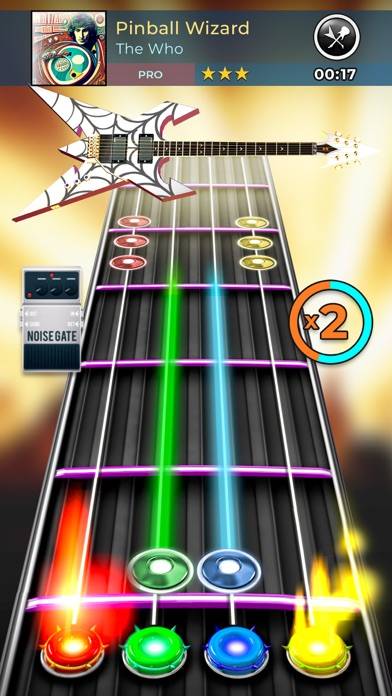Guitar Band: Rock Battle Captura de pantalla de la aplicación #3