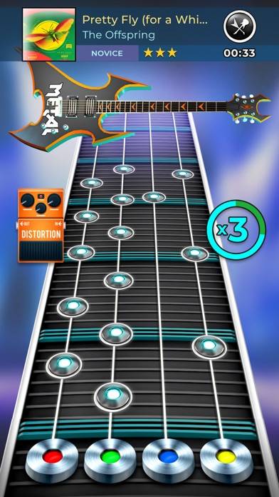 Guitar Band: Rock Battle Captura de pantalla de la aplicación #5