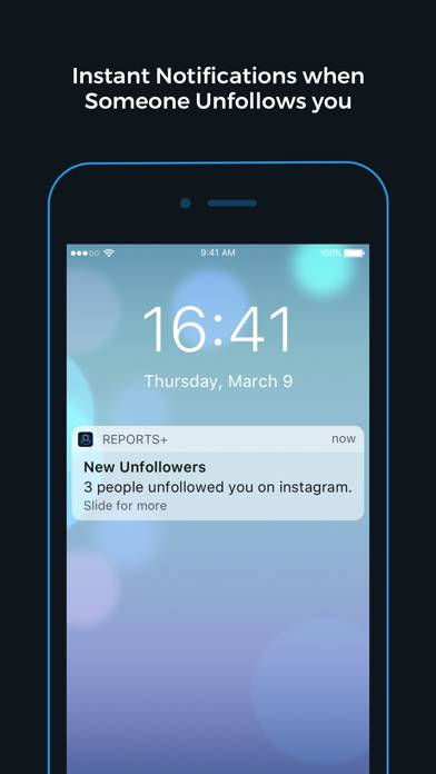 Reports plus for Instagram Captura de pantalla de la aplicación #4