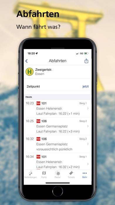 ZÄPP Die Ruhrbahn App App-Screenshot #4
