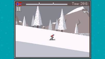 Retro Winter Sports 1986 App screenshot #1