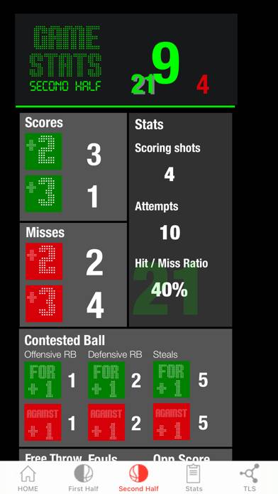 Basketball Stats App screenshot #3