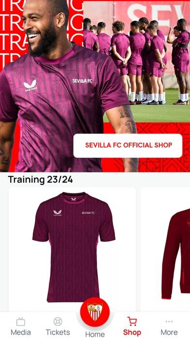 Sevilla FC Captura de pantalla de la aplicación #2