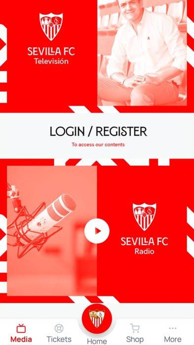 Sevilla FC Captura de pantalla de la aplicación #4