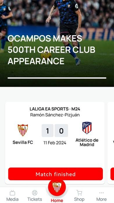 Sevilla FC App screenshot #5