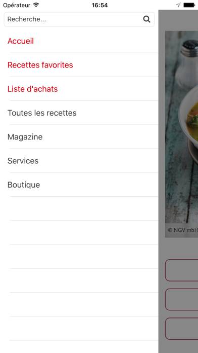 Monsieur Cuisine Capture d'écran de l'application #3