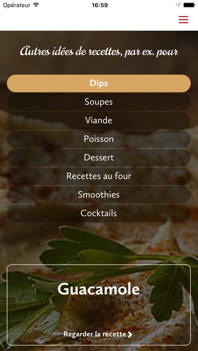Monsieur Cuisine Capture d'écran de l'application #4