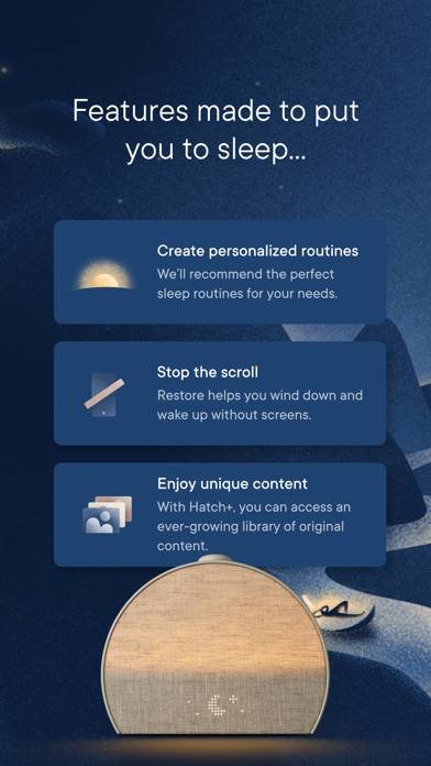 Hatch Sleep App screenshot