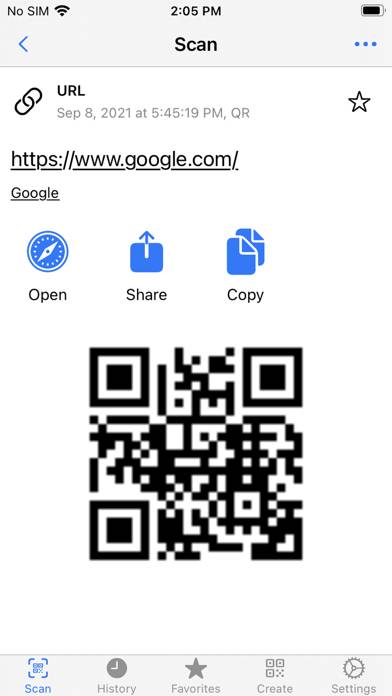 QR Code Reader plus QR Scanner Schermata dell'app #4