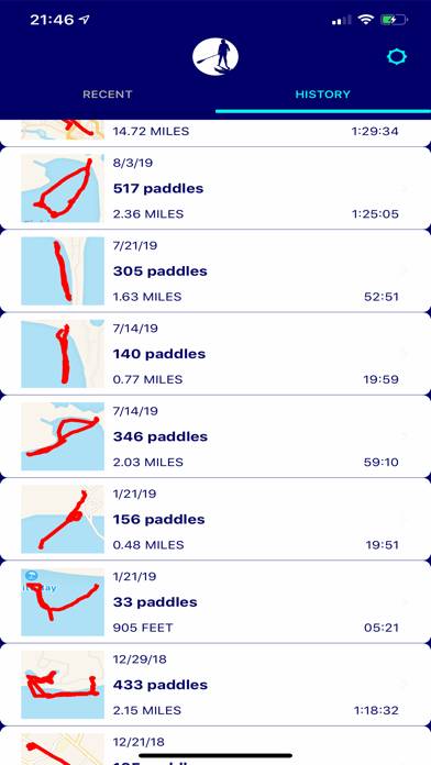 Paddlz: Paddle Fitness Tracker App screenshot #3