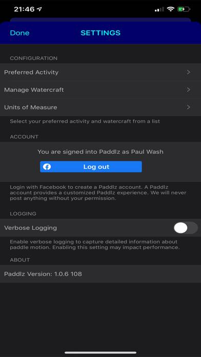 Paddlz: Paddle Fitness Tracker App screenshot #4