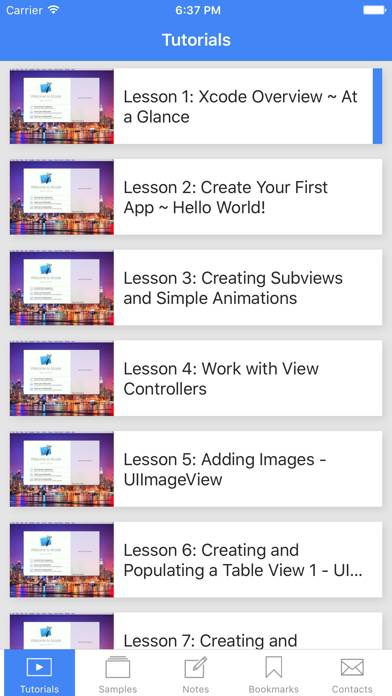 Code School for Xcode & iOS Captura de pantalla de la aplicación #1