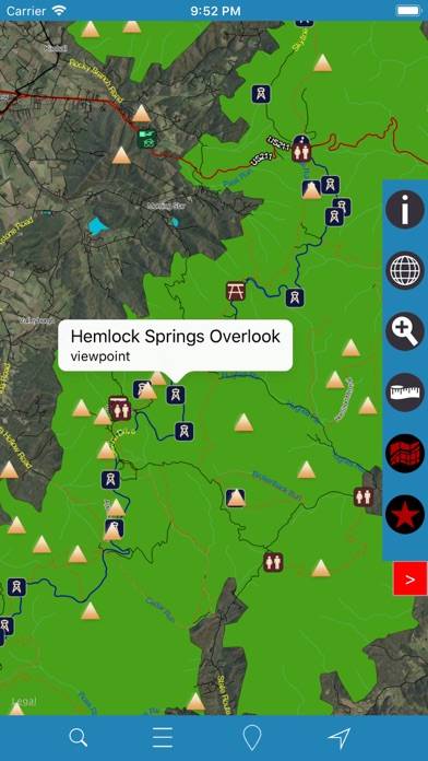 Shenandoah National Park_ GPS screenshot