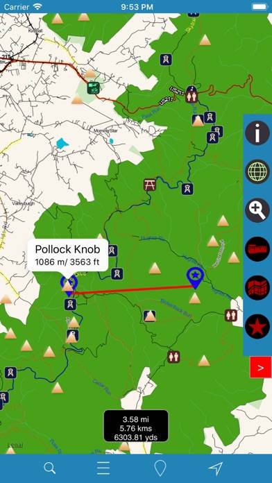 Shenandoah National Park_ GPS App screenshot