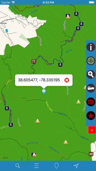 Shenandoah National Park_ GPS App screenshot