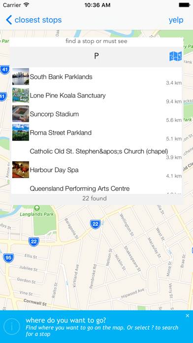 Brisbane Public Transport App-Screenshot #4