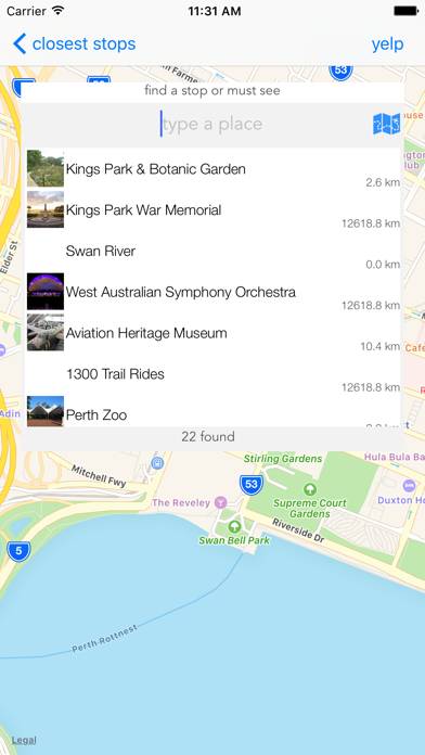Perth Public Transport App screenshot #2