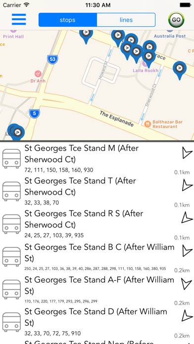 Perth Public Transport Capture d'écran de l'application #4