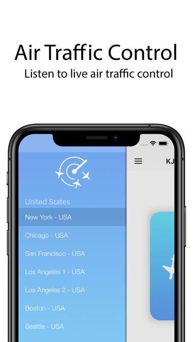 Air Traffic Control - Live ATC Bildschirmfoto