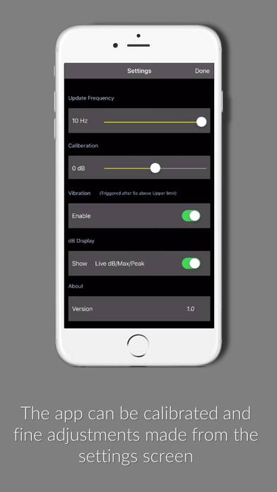 Voice Volume Meter Pro Captura de pantalla de la aplicación #5