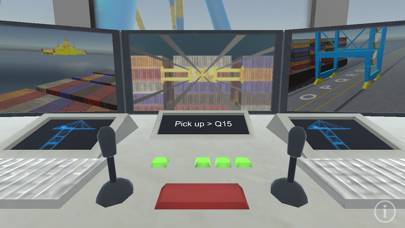 Harbor Crane Challenge skärmdump av spelet