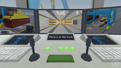 Harbor Crane Challenge skärmdump av spelet