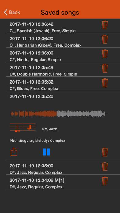 Virtual Music Composer Subscr. Captura de pantalla de la aplicación #4