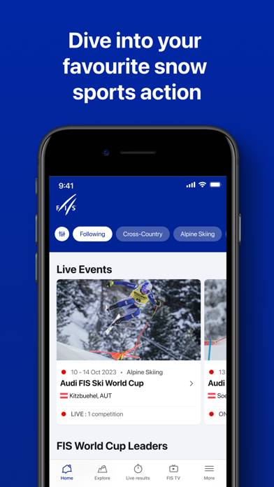 FIS App App skärmdump