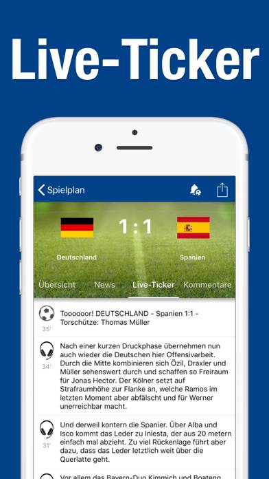 EM 2021 Spielplan App-Screenshot #3