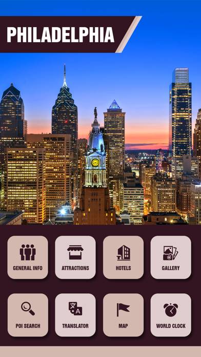 Philadelphia Tourism Guide Capture d'écran de l'application #2