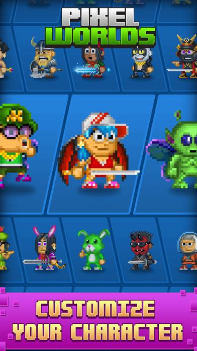 Pixel Worlds: MMO Sandbox skärmdump