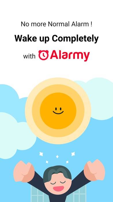 Alarmy App skärmdump #1