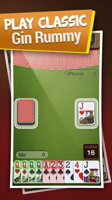 Gin Rummy Best Card Game App screenshot #1