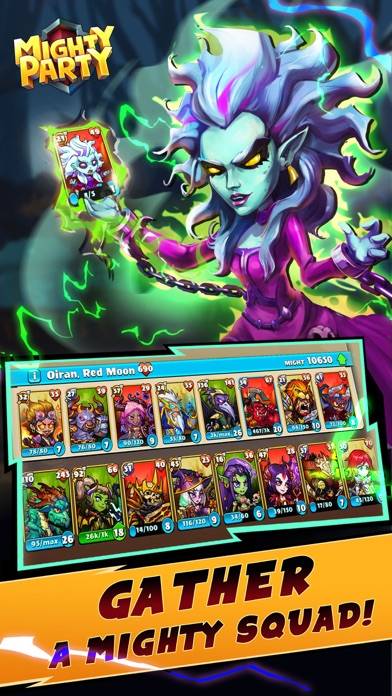 Mighty Party: Battle Heroes App skärmdump #3