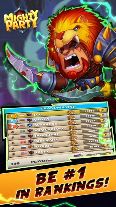 Mighty Party: Battle Heroes Скриншот приложения #5