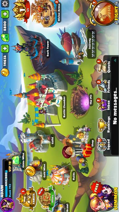 Mighty Party: Battle Heroes Uygulama ekran görüntüsü #6