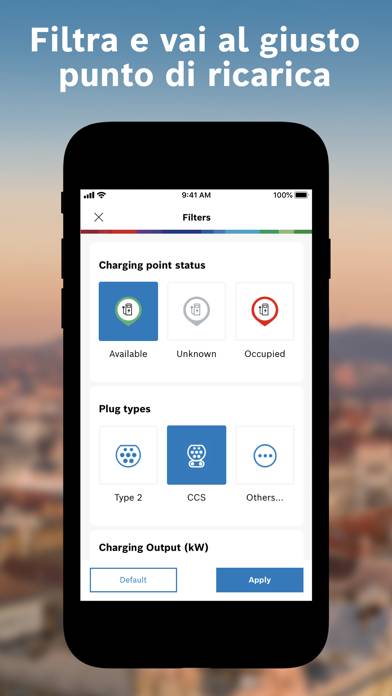 Charge My EV Schermata dell'app