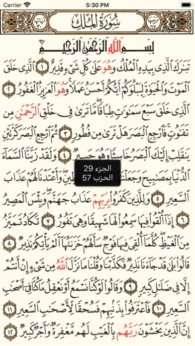 القرآن الكريم كاملا دون انترنت App screenshot #1