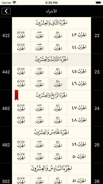 القرآن الكريم كاملا دون انترنت Capture d'écran de l'application #6
