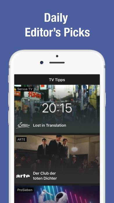 TV Guide & TV Schedule TV.de App screenshot #5