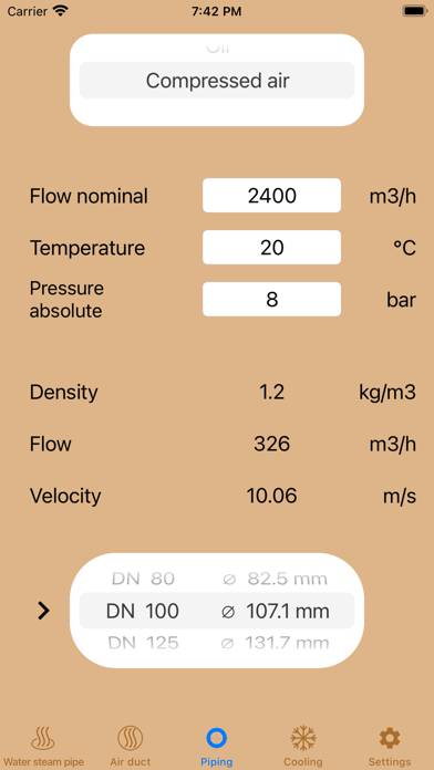 Pipe Calculator App-Screenshot #4