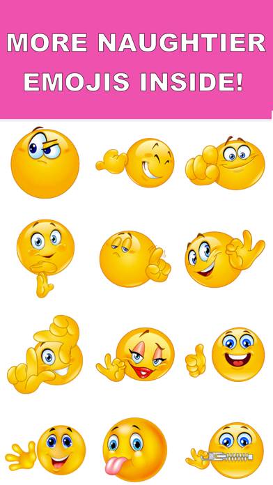 Flirty Emoji Pro App screenshot