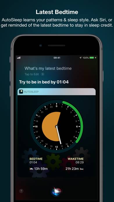 AutoSleep Track Sleep on Watch Schermata dell'app #5