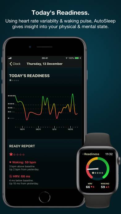 AutoSleep Track Sleep on Watch Schermata dell'app #6