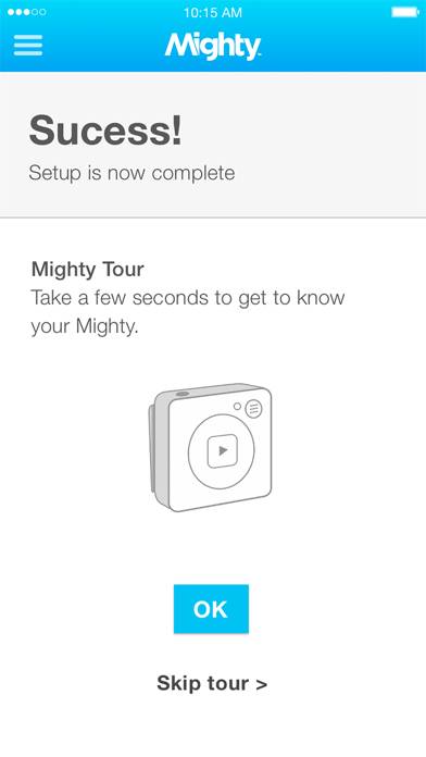 Mighty Audio App screenshot