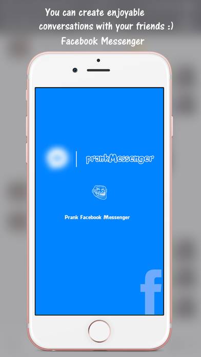 Prank Chat for Facebook Captura de pantalla de la aplicación #1