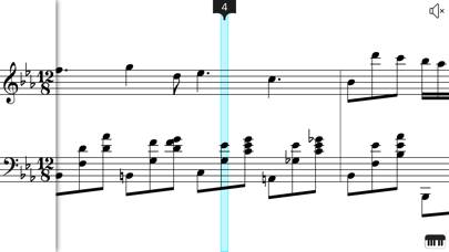 Scroller: MusicXML Sheet Music Reader Bildschirmfoto