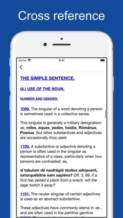 A Latin Grammar App screenshot #5