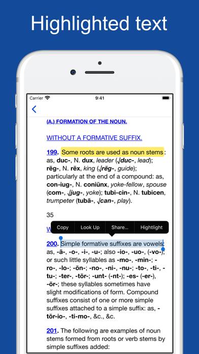 A Latin Grammar App screenshot #6