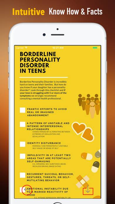 Borderline Personality Disorder (BPD)Self Help App screenshot #1